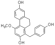 1-(4-羥芐基)-4-甲氧基-9,10-二氫菲-2,7-二醇對照品