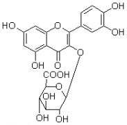 槲皮素-3-O-β-D-吡喃葡糖苷酸（槲皮素-3-葡萄糖醛酸苷）對照品